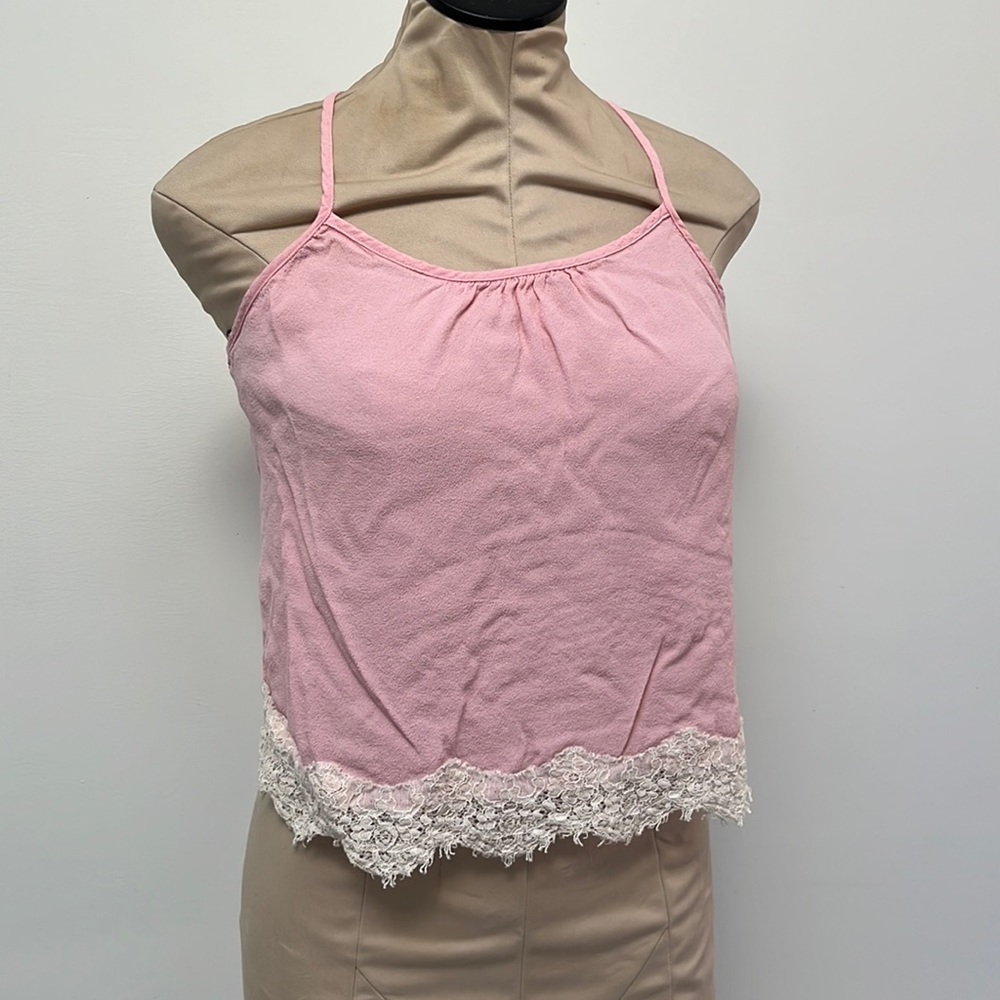 Pink camisole